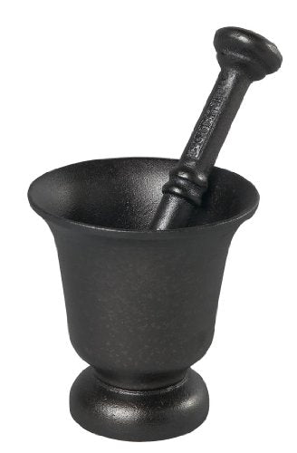 SKEPPSHULT - Mörser - Gusseisen - Gusseisenstössel Ø 11 cm Höhe 11,5 cm im Sale